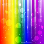 Abstract Rainbow Background