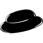 Obraz czarny kapelusz