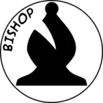 Chess piece with name
