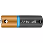 ए. ए.-बैटरी वेक्टर छवि