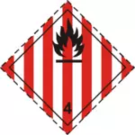 Flammable symbol
