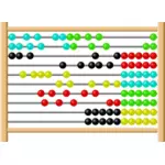 Abacus i mange farger