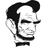 Abraham Lincoln karikatuur