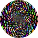 Variación abstracta prismático vortex