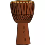 Vector de la imagen de djembe