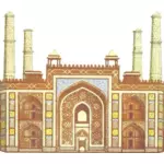 Makam India dalam gaya vintage