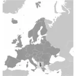 Albanês-mapa