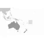 Localização de Samoa Americana