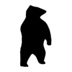 Medvěd silueta