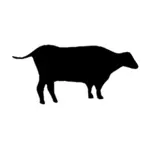 Cow siluett
