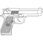 pistola 9 millimetri