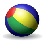 Пляжный мяч векторные картинки