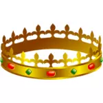 Royal crown vektor gambar