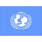 Vlag van de Unicef