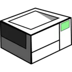Ícone de impressora vector