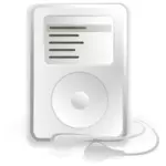 RhythmBox MP3 musiikkisoittimen vektorikuva