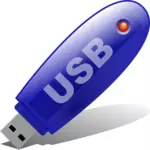 USB 记忆棒矢量图形