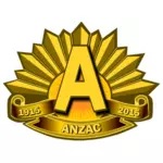 アンザック ロゴ 1915-2015