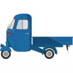 青いトラック イメージ