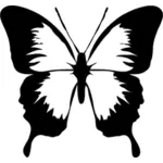 Butterfly silhouette image
