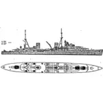 Arethusa militär båt