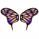 Imagem de borboleta gradiente