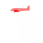 Czerwony samolot