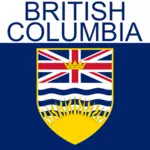 Desenho vetorial de símbolo Colúmbia Britânica