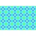 Motif de fond avec des hexagones verts et bleus