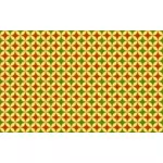 Background pattern with green and orange stars
