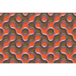 Rød og brun sømløs mønster