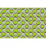 Amostra de papel de parede na cor verde
