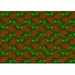 Gröna blad av gräs mönster