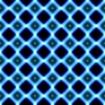 Patroon van de achtergrond in blauw en zwart