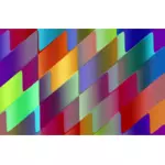 다채로운 stripy 및 물결 모양 선