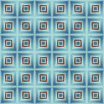 Blauen quadratischen wallpaper