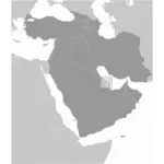 Gambar peta Bahrain