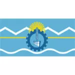 Vlag van de provincie Chubut, Argentinië