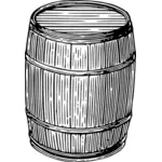 Desenho de barril
