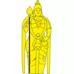 Batu Caves Lord Murugan standbeeld