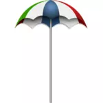 Grafika wektorowa parasol plaża