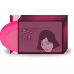 Belleza asiática jabón vector de la imagen