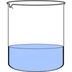 Bekerglas van water