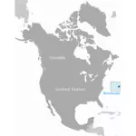 Bermuda yerleşim etiketi