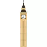 Big Ben torre vettoriale disegno