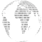 Binární globe obrázek