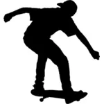 Skater-silhouette