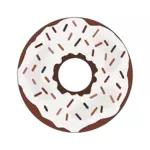 Brown donut image