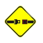 Hebilla símbolo de carretera