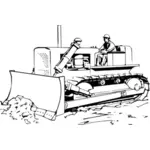 Bulldozer drawing